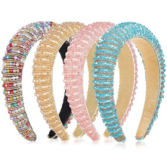 Headband Crystal Rhinestone4/pack NEW main image 4